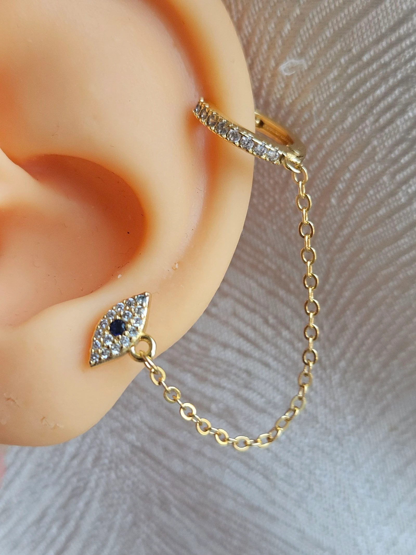 Boucle d oreille en acier inoxydable 